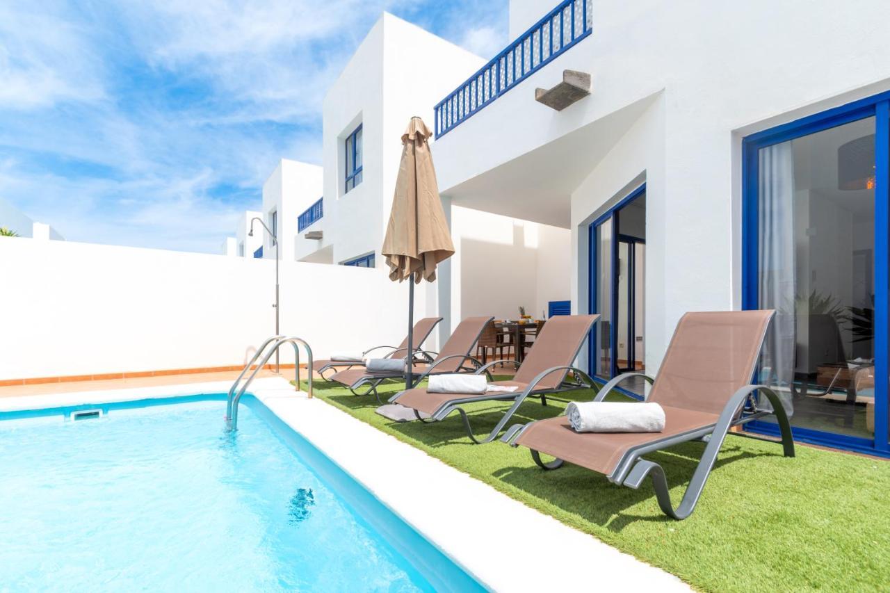 Luxury 3-Bedroom Villa With Heated Private Pool - In Marina Rubicon, Playa Blanca, Lanzarote Bagian luar foto